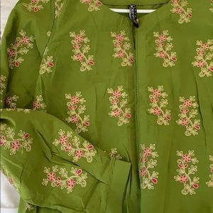 Green kurti